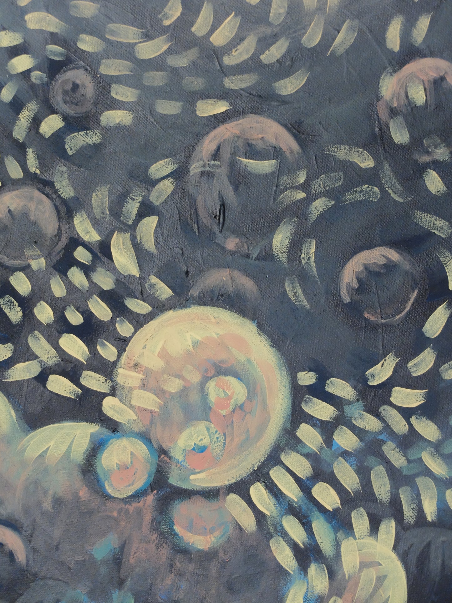 Abstract Painting on Canvas