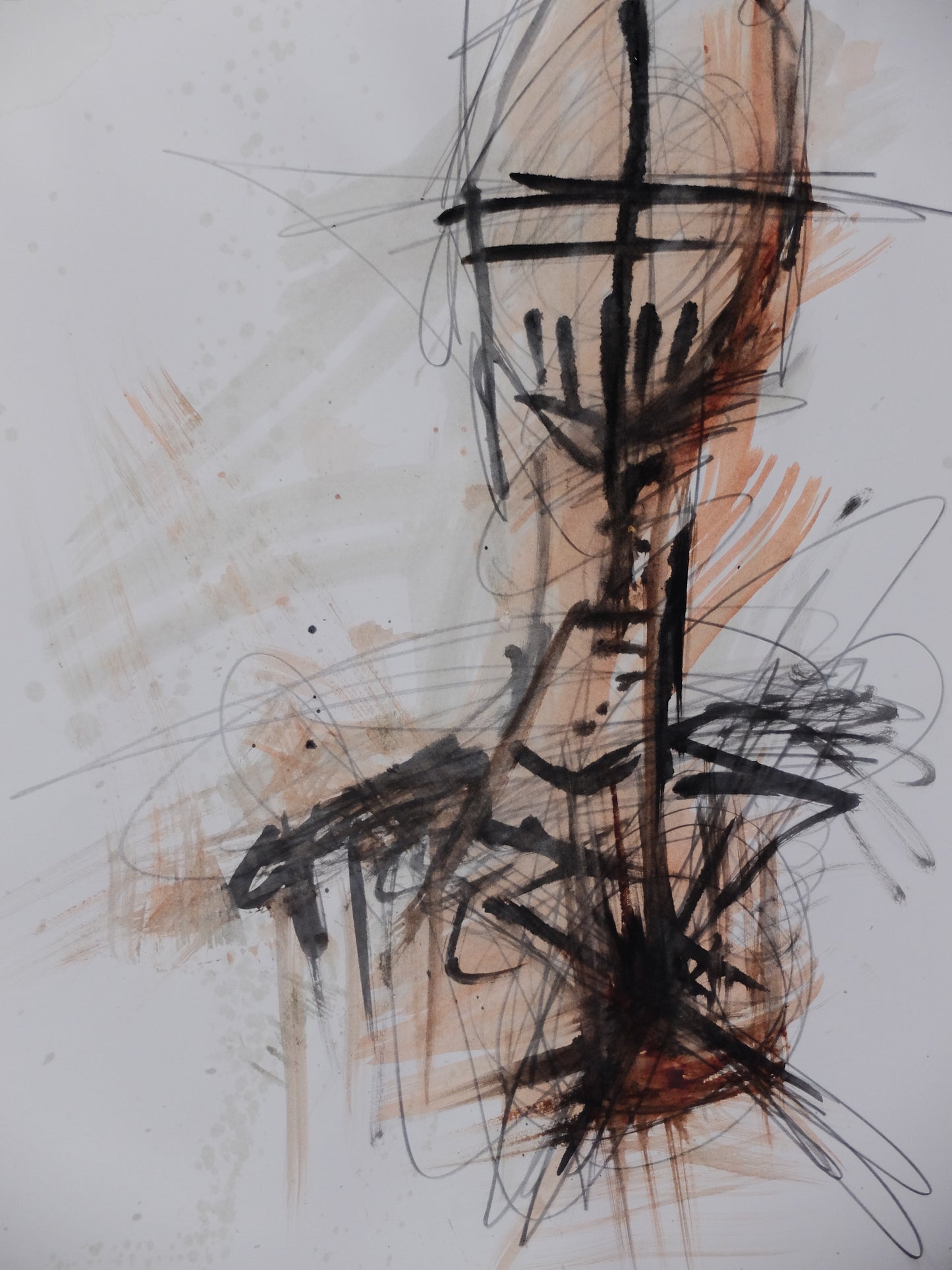 Ink Painting on Paper