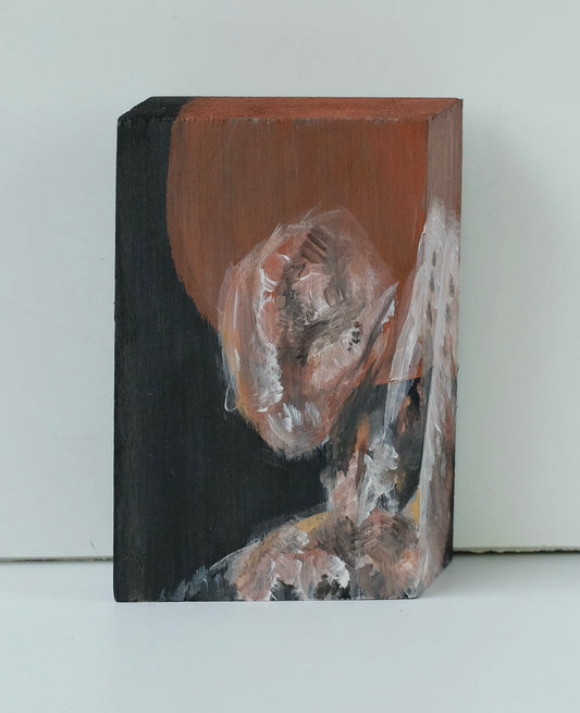 Mini painting on wood