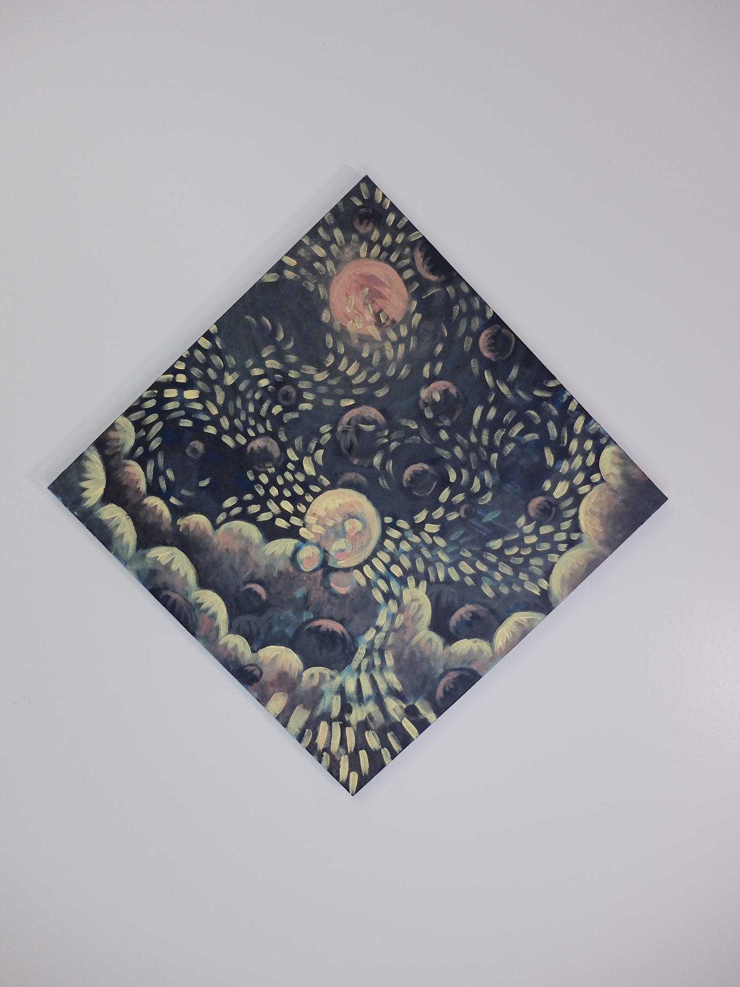 Abstract Painting on Canvas