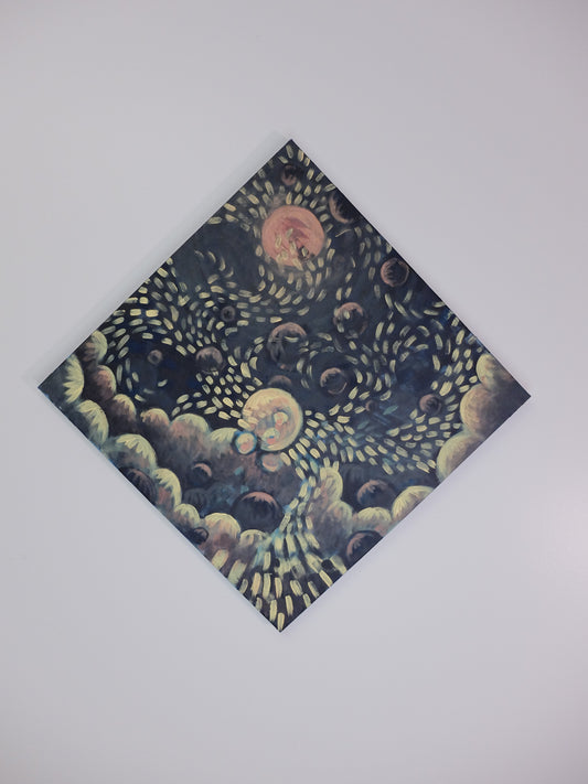 Abstract Painting on Canvas