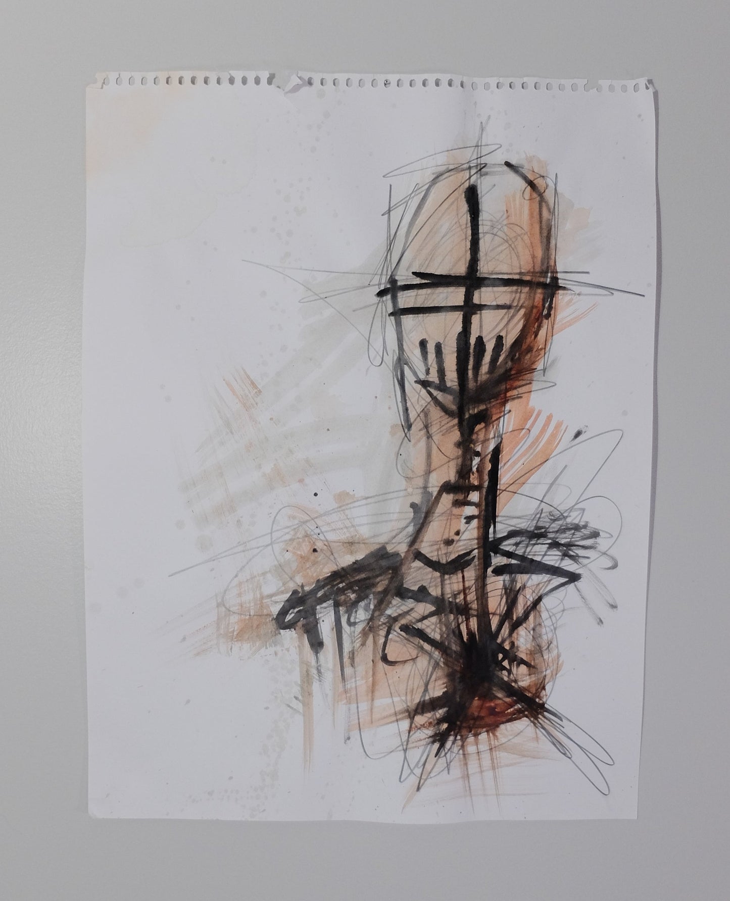 Ink Painting on Paper