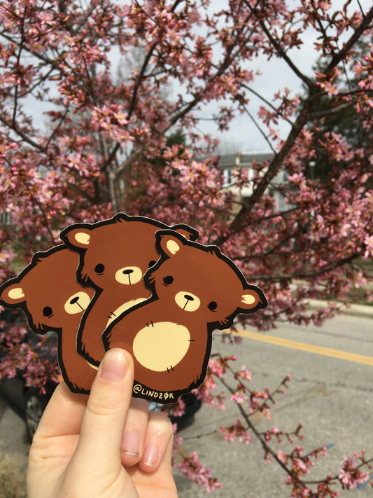 Bear sticker