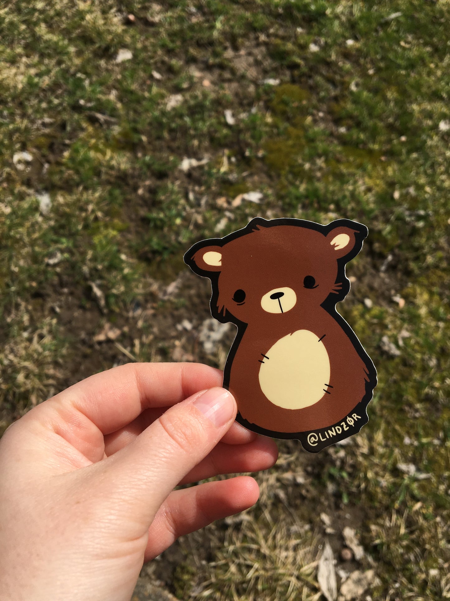 Bear sticker