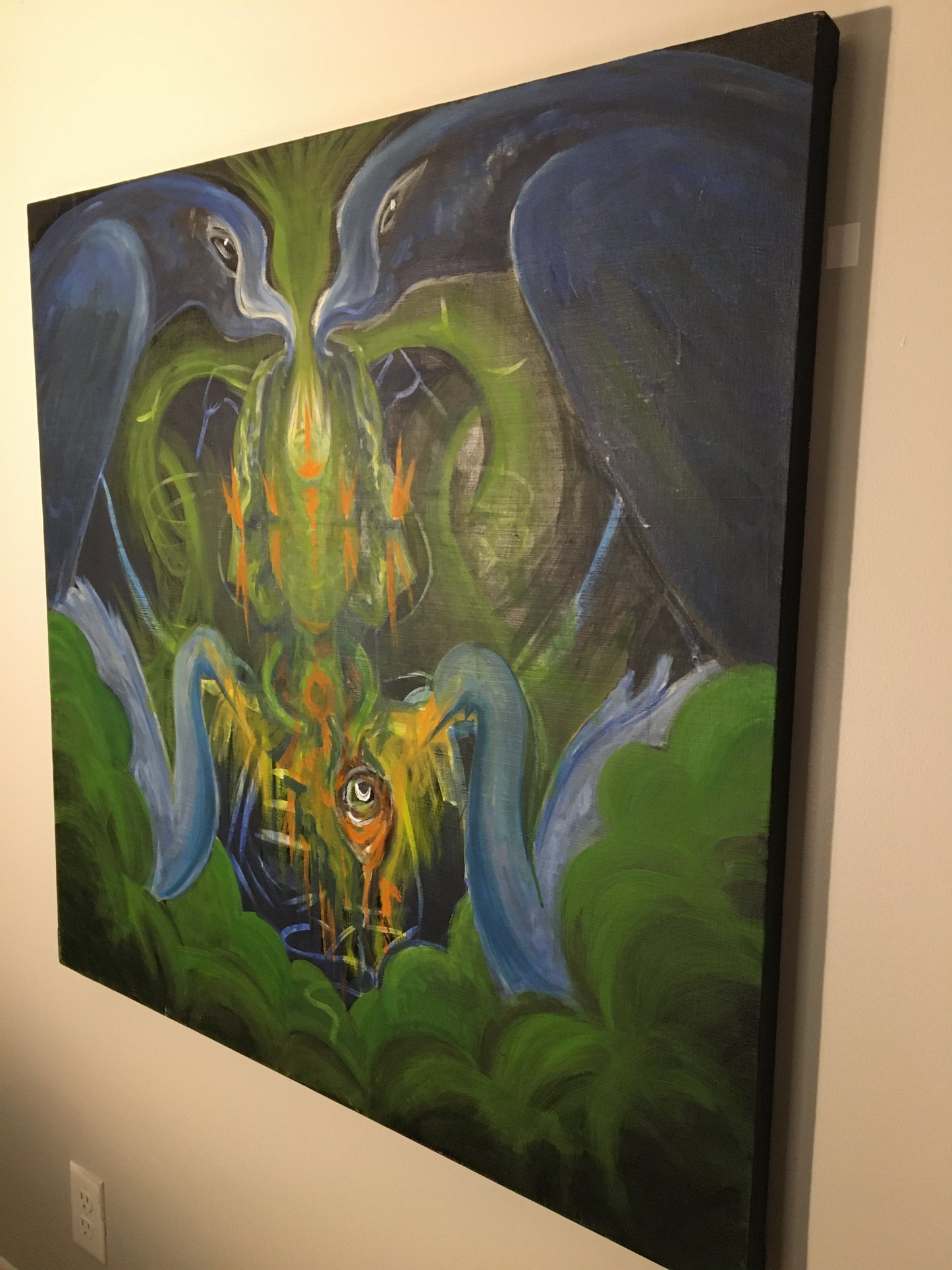 Large Acrylic Painting