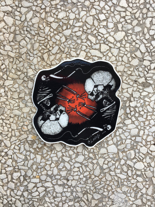 Skelly Sticker