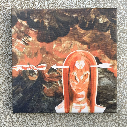 8x8in Canvas Print of Painting