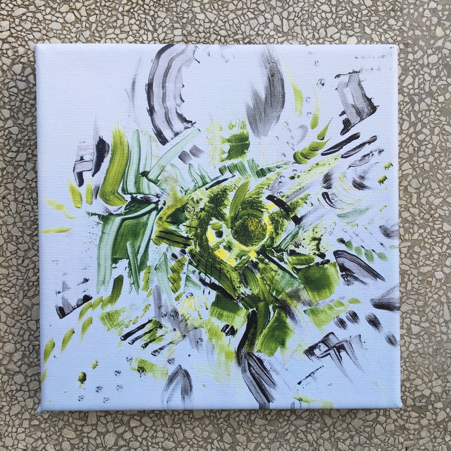 8x8in Canvas Print of Painting