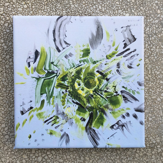 8x8in Canvas Print of Painting