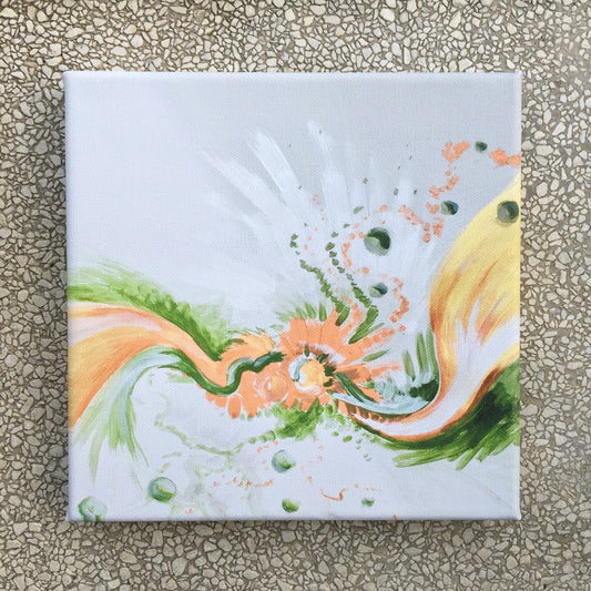 8x8in Canvas Print of Painting